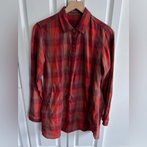 Toad&CO plaid tunic/dress Small - Picture 3 of 10